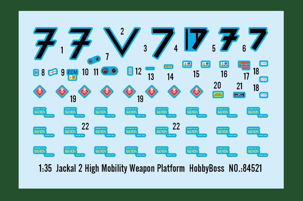 Hobby Boss 84521 Jackal 2 High Mobility Weapon Platform 1/35 – immagine 3