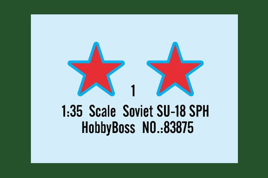Hobby Boss 83875 SU-18 SPH soviétique au 1/35 – image 2