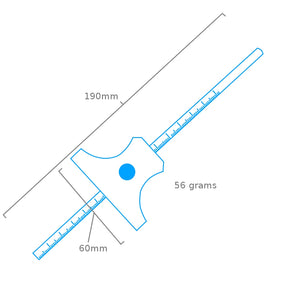 Modelcraft PGA6601-A Depth Gauge &amp;amp; Angle Finder (150mm) – immagine 2