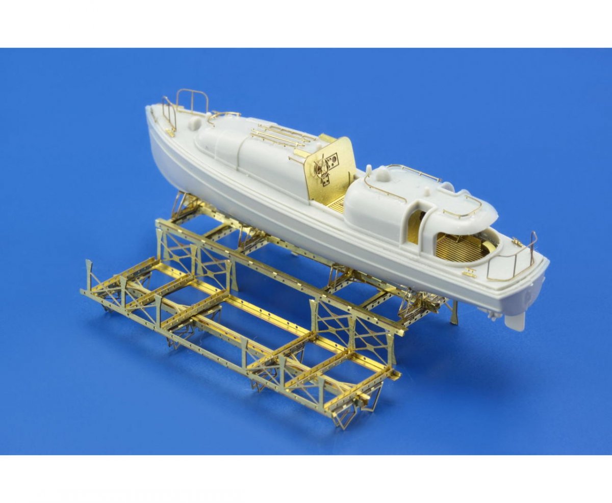 Eduard 53104 USS Arizona part 3 - life boats TRUMPETER 1/200 – zdjęcie 3