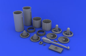 Eduard 632010 F-4 exhaust nozzles USAF late 1/32 Tamiya – immagine 4