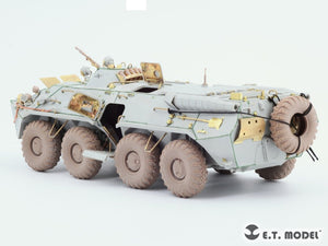 E.T. Model P35-120 Russian BTR-80/80A APC Sagged wheels (Wide) For TRUMPETER Kit 1/35 – immagine 5