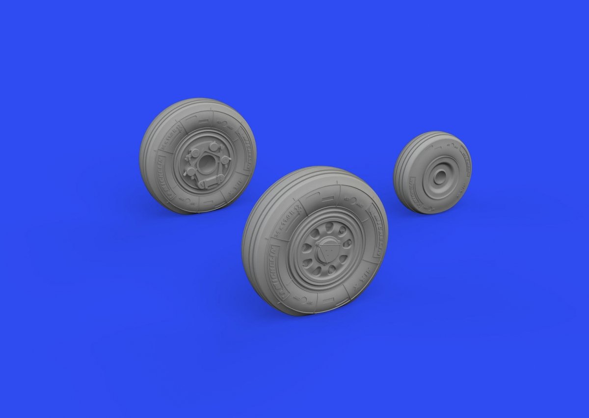 Eduard 648819 F-35B wheels ITALERI 1/48 – zdjęcie 2
