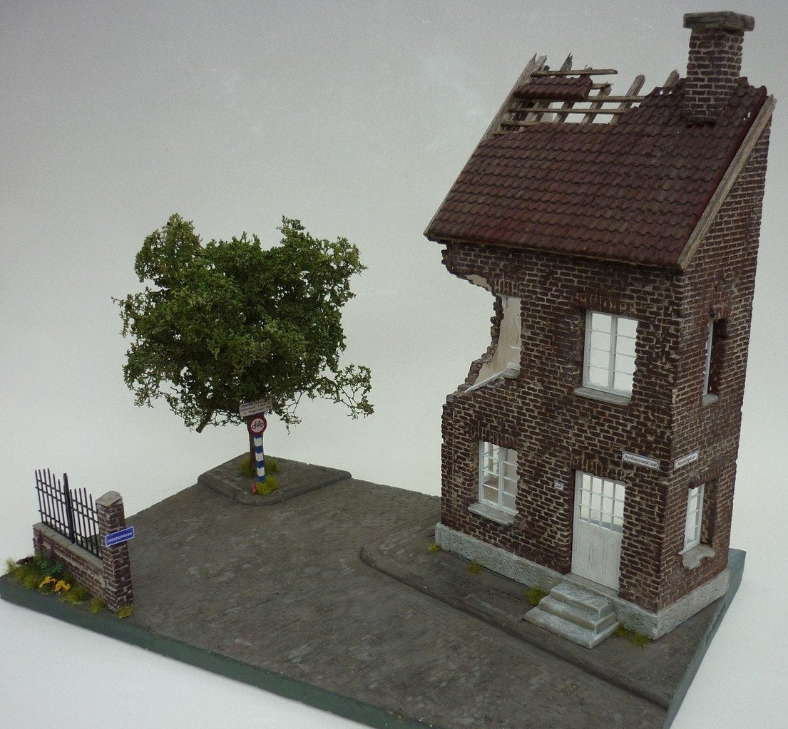 RT-Diorama 35164 Diorama-Base: &amp;quot;Dutch Village Street&amp;quot; 1/35 – imagen 6