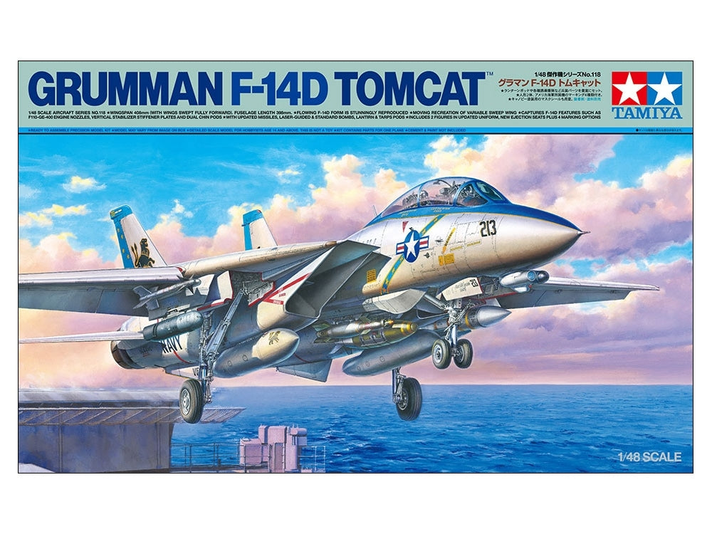 Tamiya 61118 Grumman F-14D Tomcat 1/48 – immagine 2