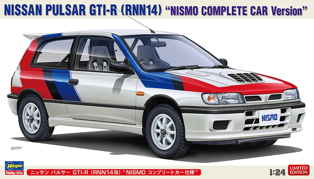 Hasegawa 20714 Nissan Pulsar GTI-R (RNN14) "Nismo Complete Car Version" 1/24