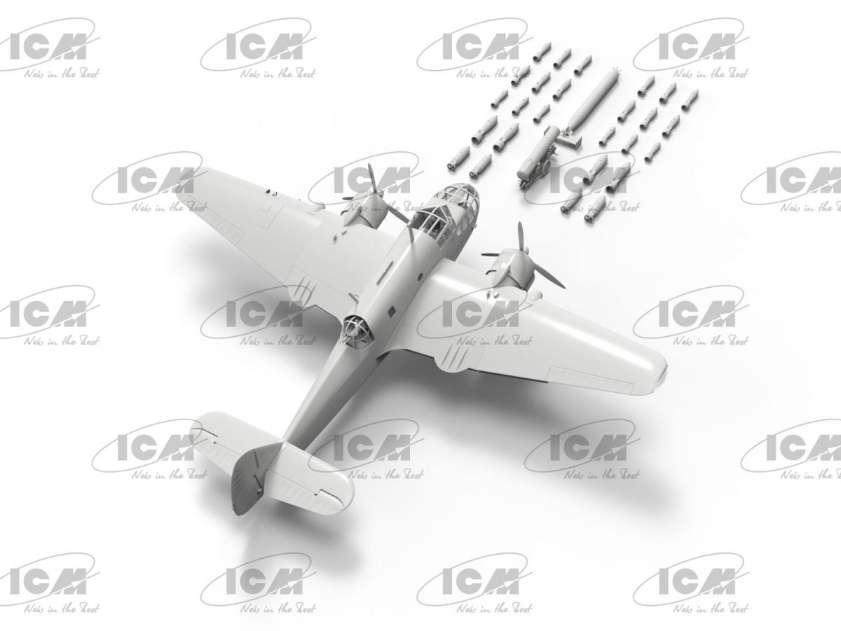 ICM 48314 Bristol Beaufort Mk.I. Bombing raid 1/48 – imagen 5