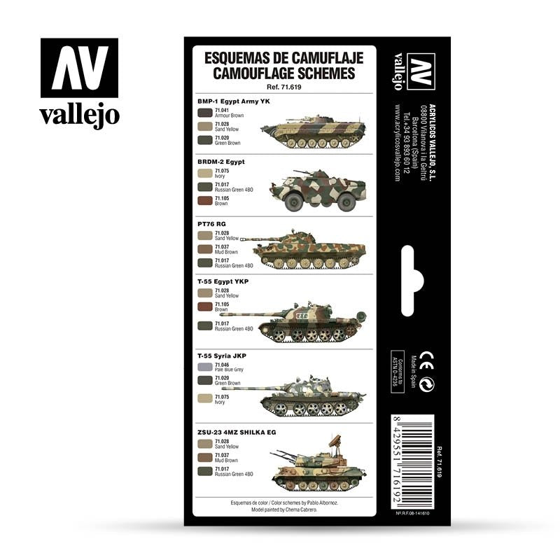 Vallejo 71619 Middle East Wars (1967 to present) 8x17ml – Bild 3