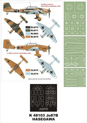 Montex K48103 Ju 87B-2(Snake) 1/48