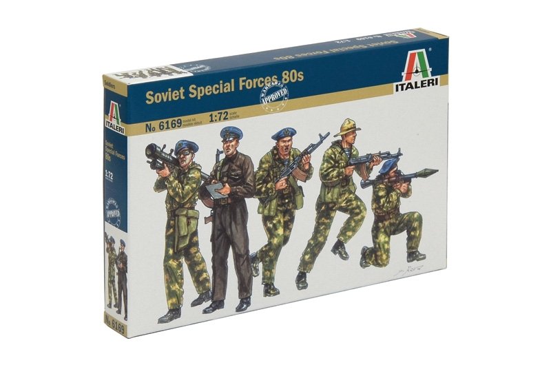 Italeri 6169 FORCES SPÉCIALES SOVIÉTIQUES ANNÉES 80 1/72