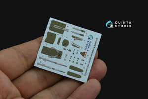 Quinta Studio QR+48062 K-36DM Series2 (late) ejection seat (for MiG-29, MiG-31, Su-27, Su-33, Su-34 aircraft since 2008) (All kits) 1/48 – imagen 4