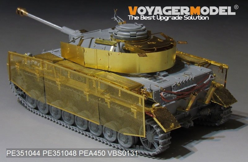 Voyager Model PE351044 WWII German Pz.Kpfw.IV Ausf.J（LateProduction）Basic For Border BT-008 1/35 – immagine 21