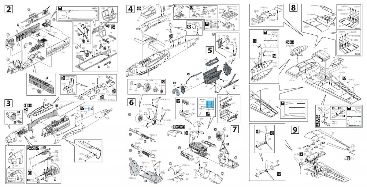 Hobby 2000 32008 Messerschmitt Bf 110 E (Dragon + Cartograf + Masque) 1/32 – image 3