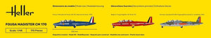 Heller Heller 30510 Fouga Magister CM 170 1/48 – imagen 3