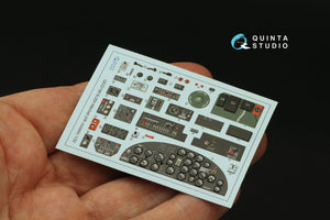Quinta Studio QD32199 B-25H Mitchell 3D-Printed &amp;amp; coloured Interior on decal paper (HK models) 1/32 – imagen 3