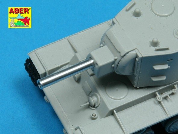 Aber 72L-40 Lufa 152,4 mm M-10S do czołgu KW-II / Russian 152,4 mm M-10S tank barrel for KV-II 1/72 – zdjęcie 5