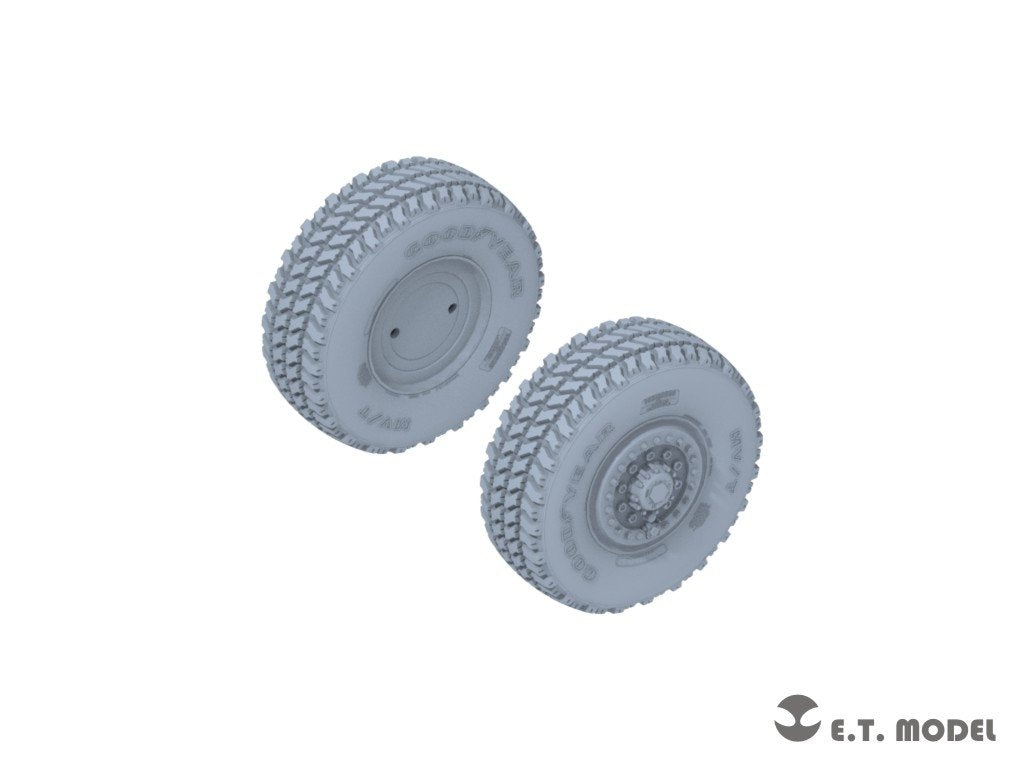 E.T. Model P35-127 Modern U.S. M142 High Mobility Artillery Rocket System（HIMARS）Sagged Wheels for Trumpeter kit 1/35 – imagen 3