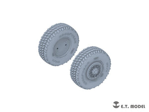 E.T. Model P35-127 Modern U.S. M142 High Mobility Artillery Rocket System（HIMARS）Sagged Wheels for Trumpeter kit 1/35 – imagen 3