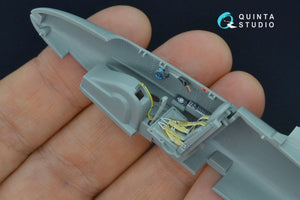 Quinta Studio QD48162 He 162 3D-Printed &amp;amp; coloured Interior on decal paper (Dragon) 1/48 – immagine 6