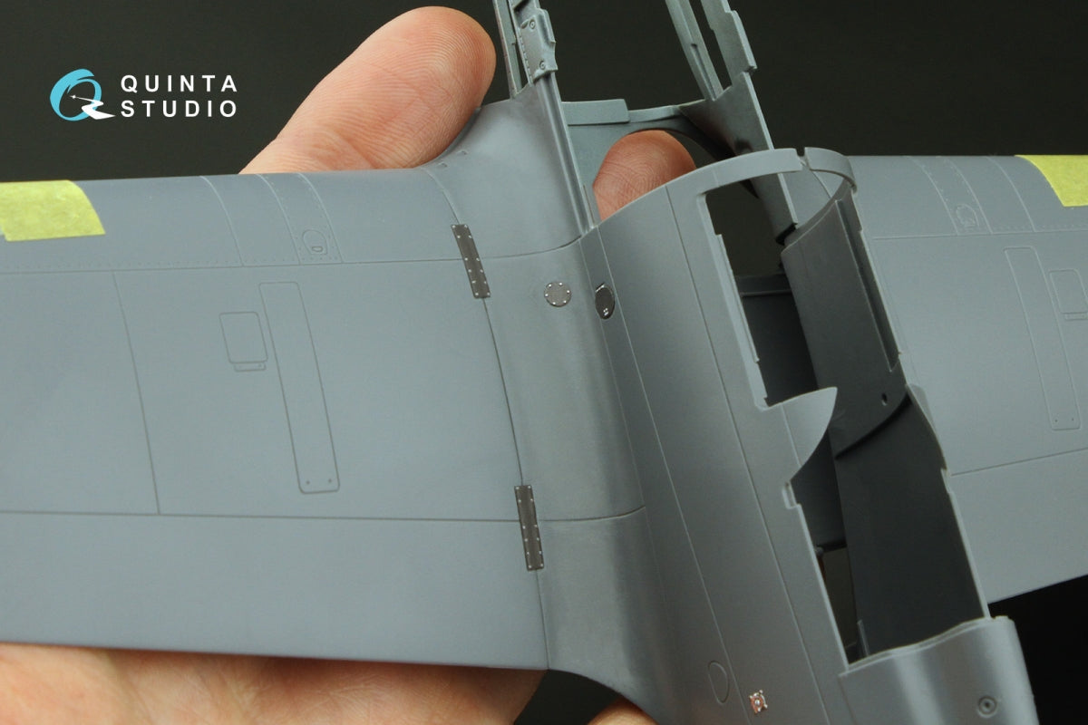 Quinta Studio QP32019 Hatches and Panels for Macchi Mc. 202 Folgore (Italeri) 1/32 – imagen 6