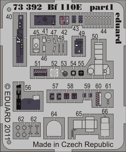Eduard 73392 Bf 110E S. A. 1/72 AIRFIX – Bild 2