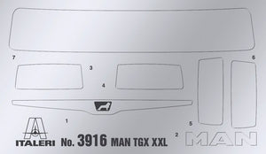 Italeri 3916 MAN TGX XXL D38 1/24 – zdjęcie 4