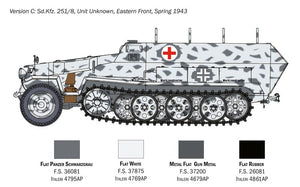 Italeri 7077 Sd.Kfz. 251/8 AMBULANCES 1/72 – image 5