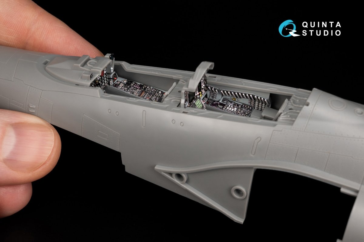 Quinta Studio QDS-48341 F-4G early 3D-Printed &amp;amp; coloured Interior on decal paper (Meng) (Small version) 1/48 – Bild 9