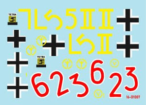 Star Decals 16-D1007 PzKpfw I Ausf B Attack on Norway and France 1940 1/16 – zdjęcie 2