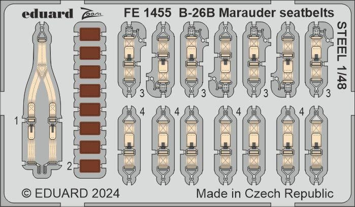 Eduard BIG49421 B-26B Marauder PART I ICM 1/48 – immagine 5