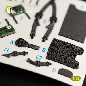 KELIK K35016 HH-60H RESCUE HAWK INTERIOR 3D DECALS FOR KITTY HAWK KIT 1/35 – imagen 9