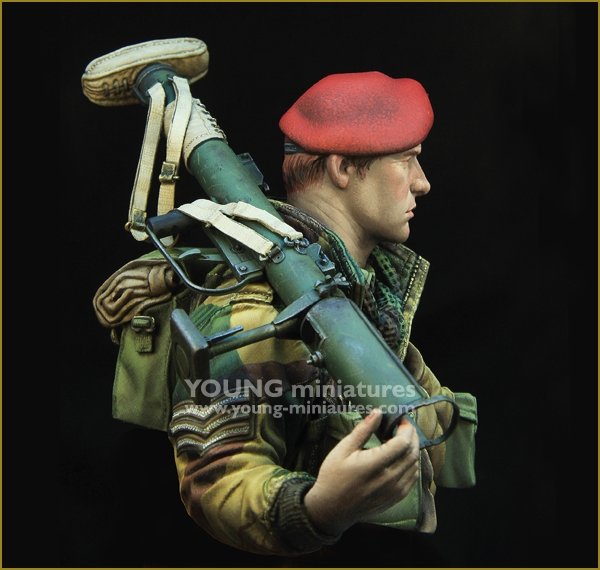 Young Miniatures YM1871 British Airborne WWII with PIAT 1/10 – Bild 7