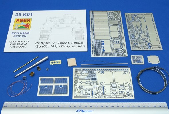 Aber 35K01 German heavy tank Pz. Kpfw. VI, Tiger I, Ausf. E (Sd.Kfz.181) - early version 1/35 – Bild 2