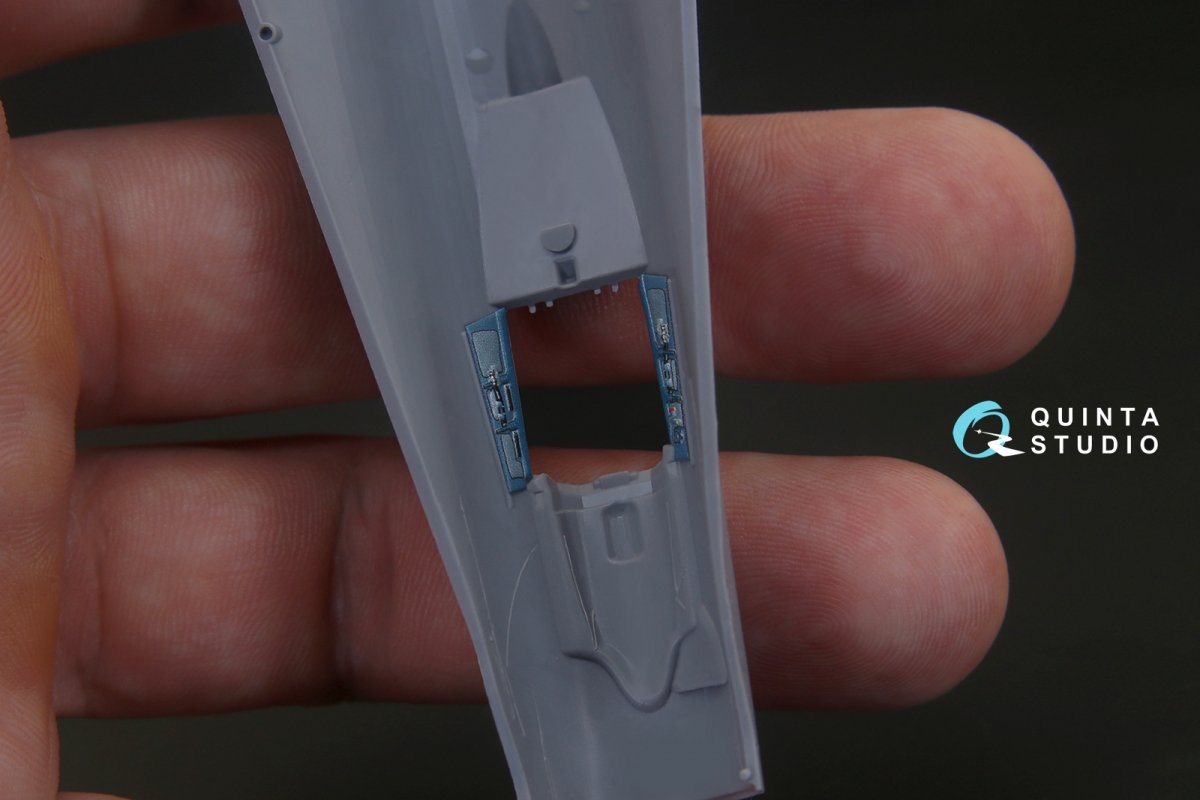 Quinta Studio QD72011 Su-27SM 3D-Printed &amp;amp; coloured Interior on decal paper (for Zvezda kit) 1/72 – immagine 7
