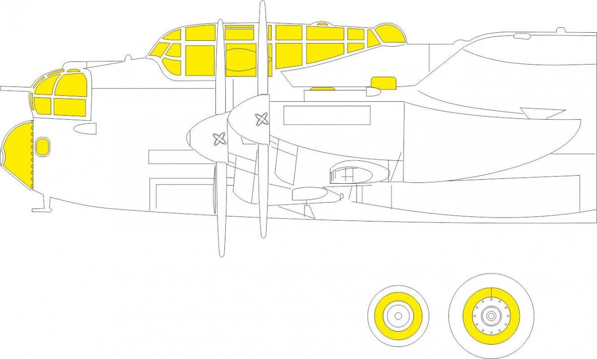 Eduard 644123 Lancaster B Mk.I LööKplus HKM 644123 1/48 – image 2