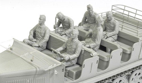 Dragon 6545 Sd.Kfz.7 8t Half-Track Early Production w/Crew 1/35 – Bild 4