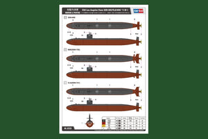 Hobby Boss 83530 USS Los Angeles Class SSN-688/VLS/688I 3 in1 1/350 – imagen 3