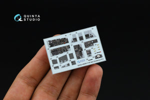 Quinta Studio QDS+48495 F-4D late Phantom II 3D-Printed &amp;amp; coloured Interior on decal paper (Academy) (Small version) (with 3D-printed resin parts) 1/48 – imagen 8