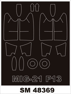 Montex SM48369 MiG-21F-13 TROMPETTE (1/48)