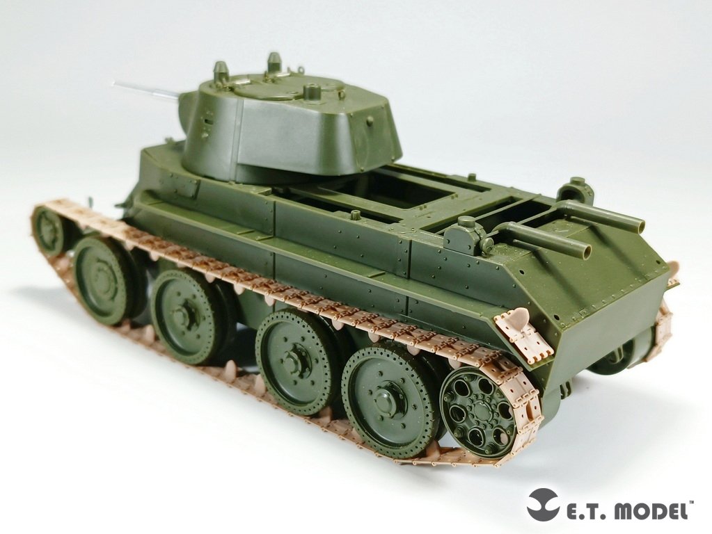 E.T. Model P35-025 WWII Soviet BT-7 Light Tank Workable Track ( 3D Printed ) 1/35 – immagine 4