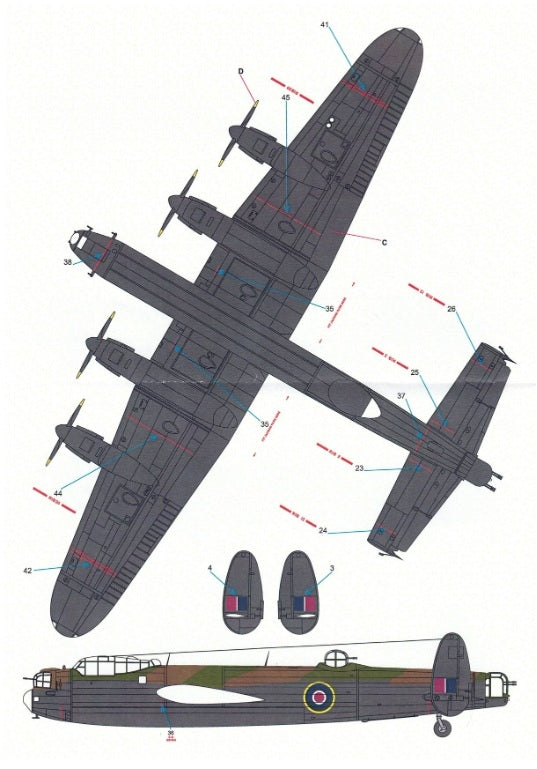 Techmod 72166 Avro Lancaster B Mk. I 1/72 – Bild 6