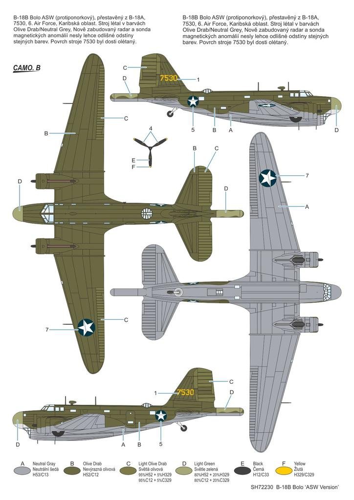 Special Hobby 72230 B-18B Bolo &amp;#39;ASW Version&amp;#39; 1/72 – Bild 4