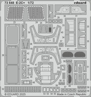 Eduard 73848 E-2C+ Heller 1/72 – immagine 2