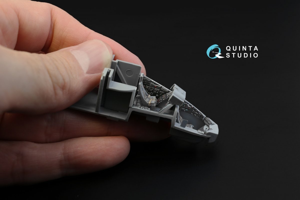 Quinta Studio QD72019 Mi-24V NATO 3D-Printed &amp;amp; coloured Interior on decal paper (for Zvezda kit) 1/72 – imagen 3