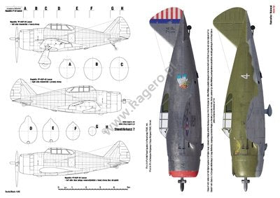 Kagero 7122 Republic P-43 Lancer EN/PL – Bild 3