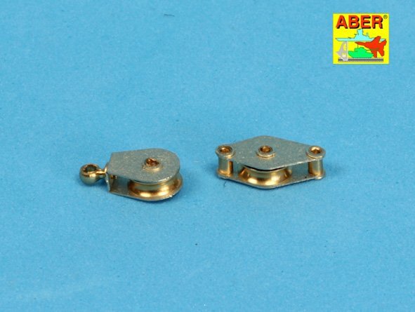 Aber R-08n All – purpose single Pulley x 2pcs 1/35 – image 4