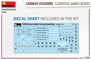 MiniArt 35384 GERMAN SOLDIERS CARRYING AMMO BOXES 1/35 – imagen 2