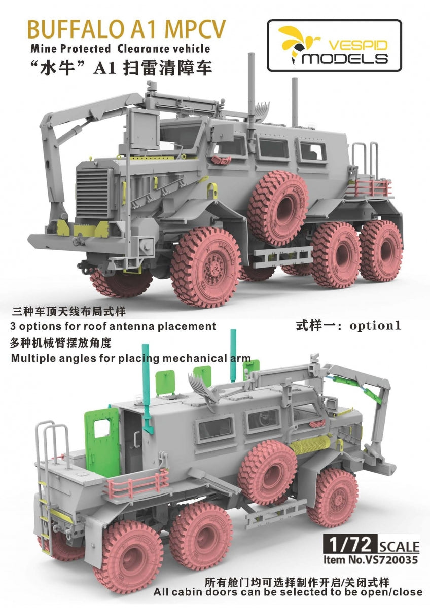 Vespid Models VS720035 US Buffalo MPCV 1/72 – Bild 6