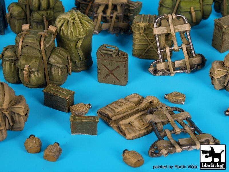Black Dog T35164 US Army(Vietnam)equipment accessories set 1/35 – imagen 2