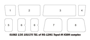 Trumpeter 01082 15U175 TEL of RS-12M1 Topol-M ICBM complex 1/35 – Bild 28